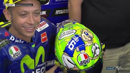 Casco valentino rossi mugello 2017 sale